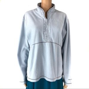 Free Country light blue Large sweater (#40)